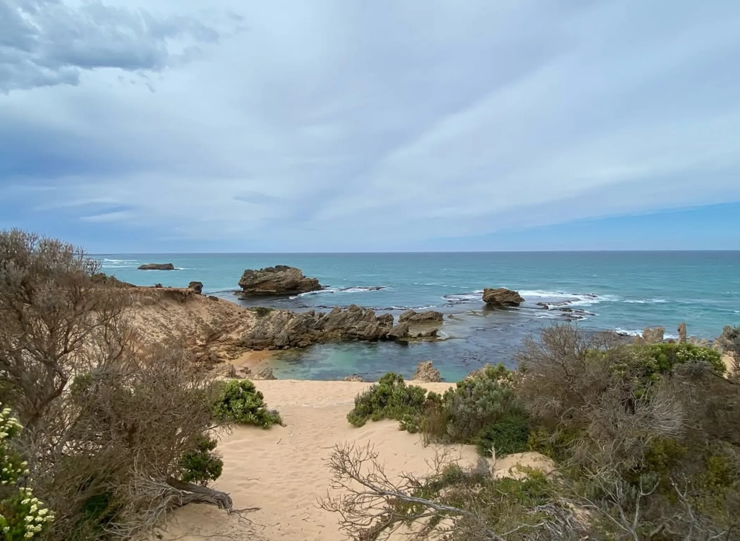 dramatic cliffs