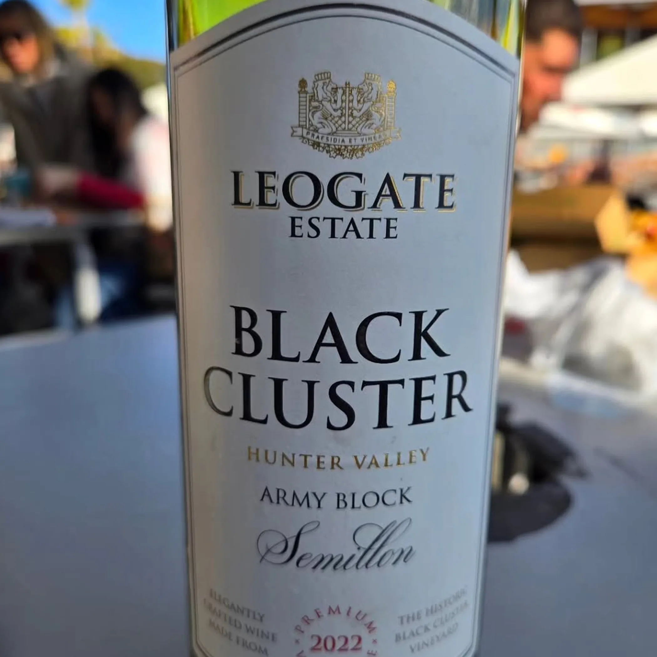 hunter valley semillon wine bottle