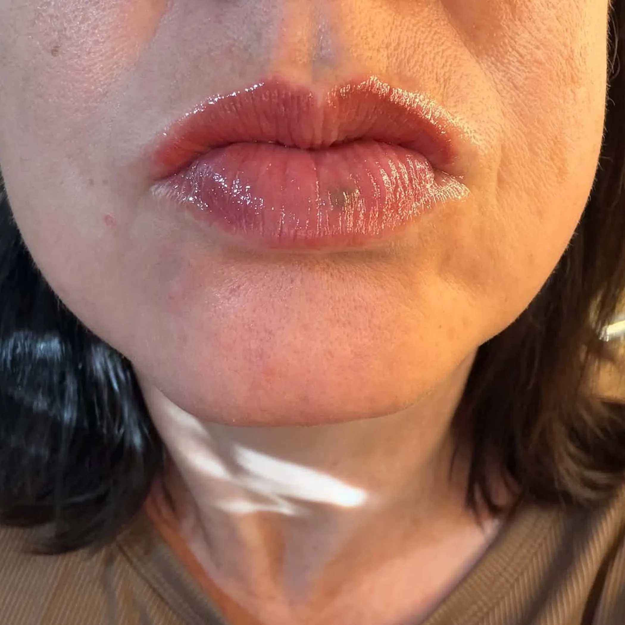 lip colour enhancement procedure