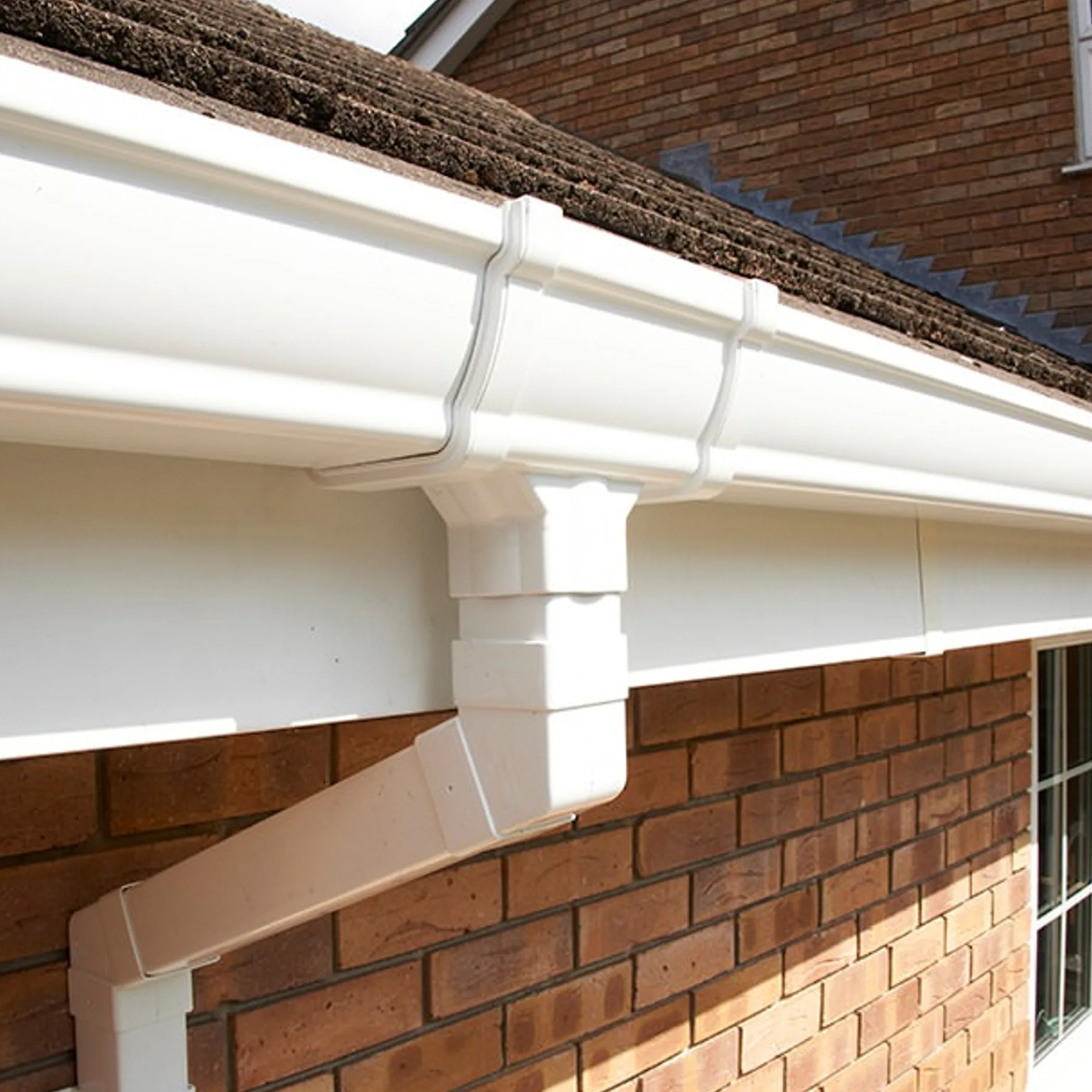 roof gutters and downpipes
